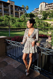 VESTIDO CORTO FLORAL